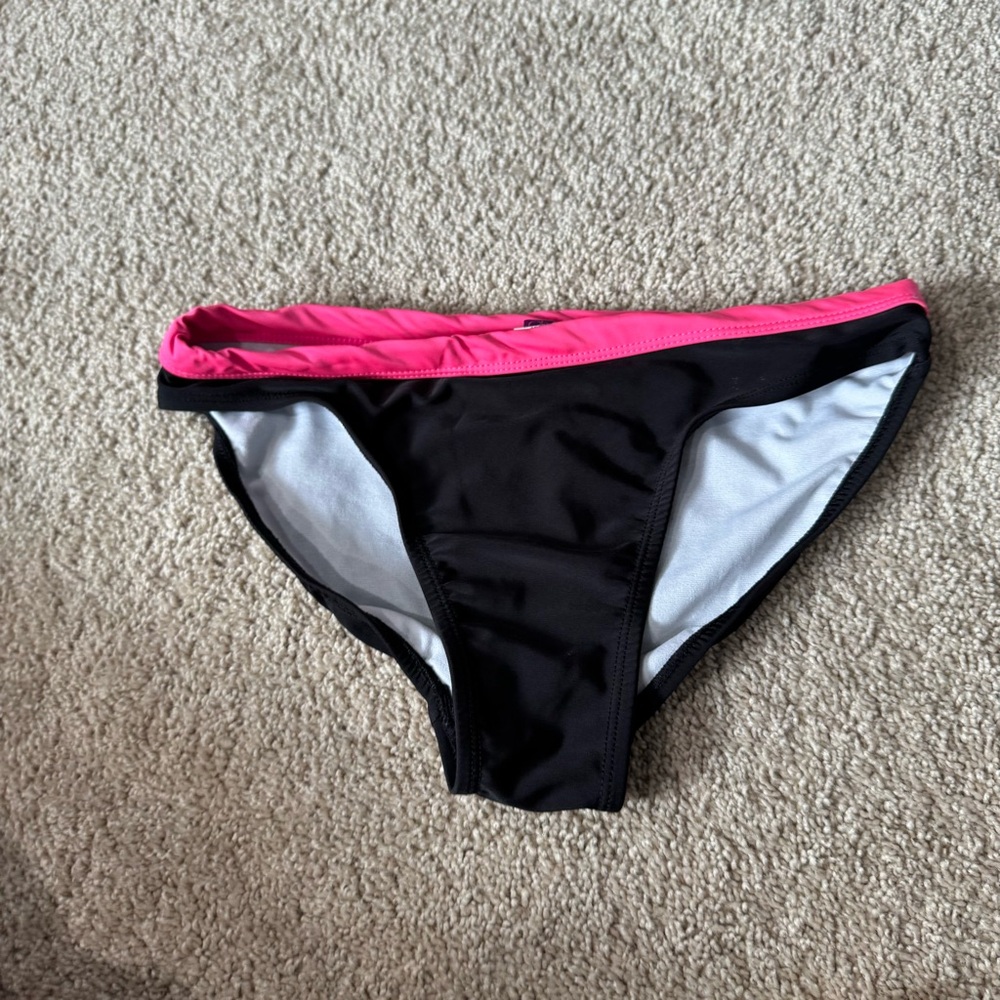 OP Black & Pink Bikini Swimwear Bottoms Women’s Size XL / 14 - 16 Swimsuit